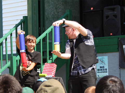 Toronto Magician at Fun fair